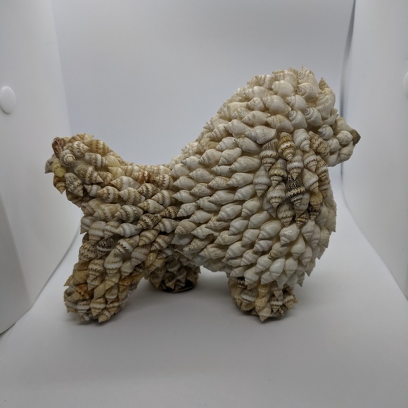 Seashell dog figurine - Picture 2 of 5